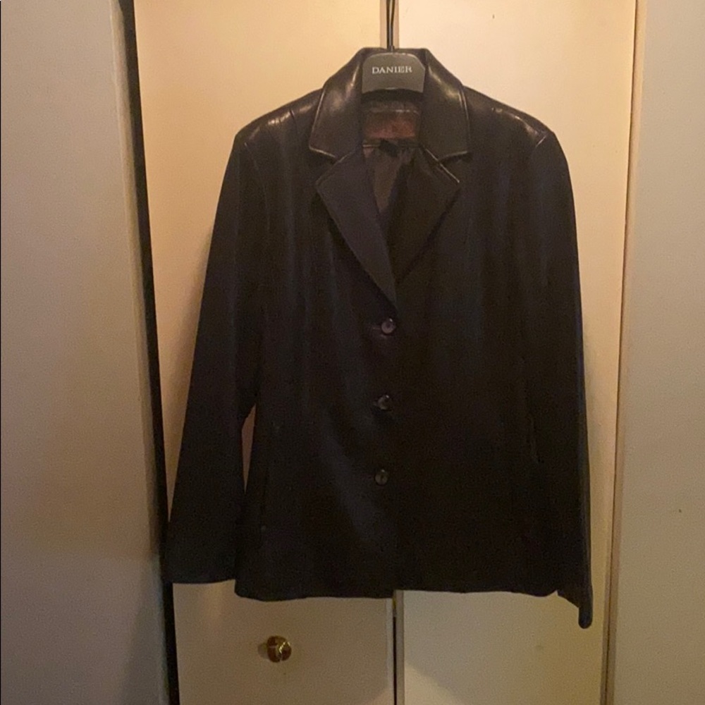 Leather jacket